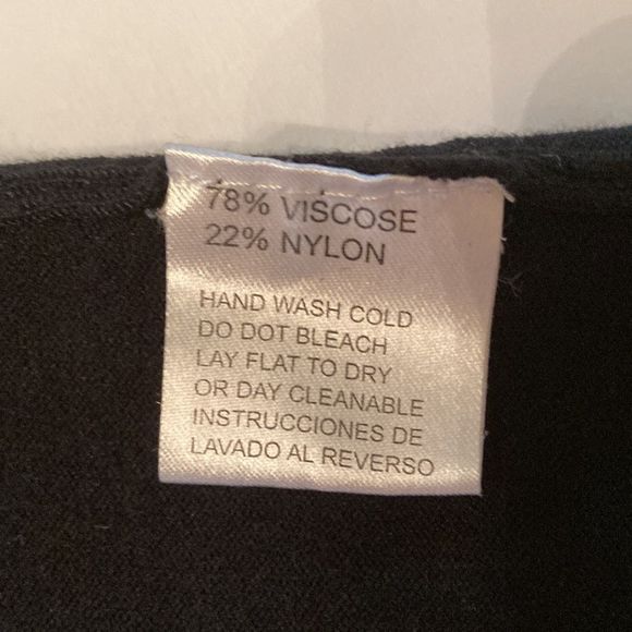 Belldini Top Knit Black Gold Pewter Sleeveless Layering Tank Top - Picture 12 of 12